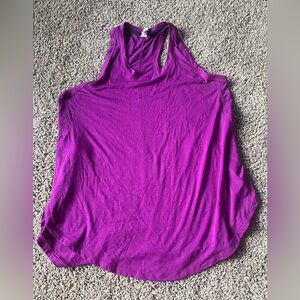 Champion women’s L purple workout tank top